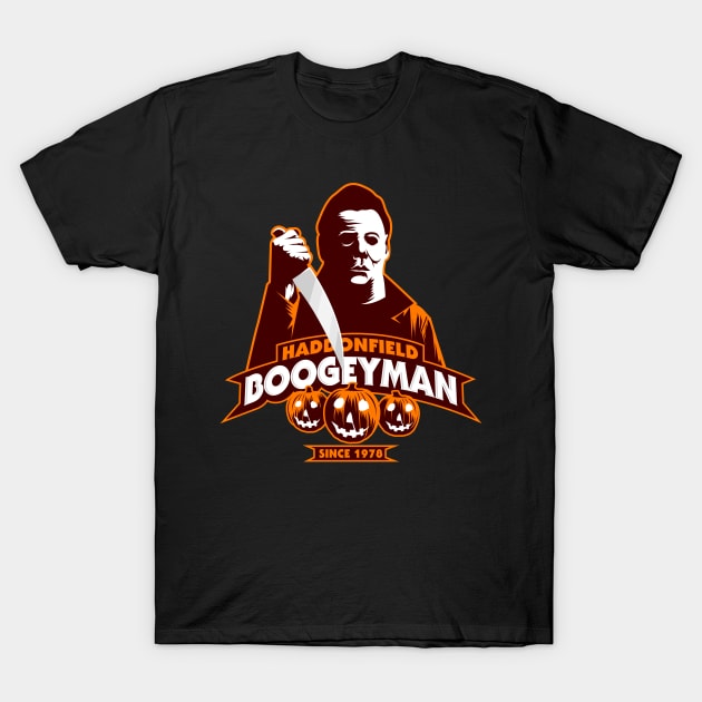 Haddonfield Boogeyman T-Shirt by Samhain1992